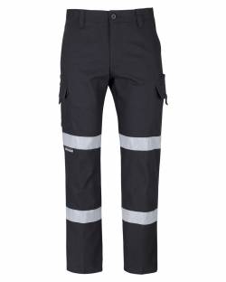 Multi Pocket Stretch Canvas Pant with Tape